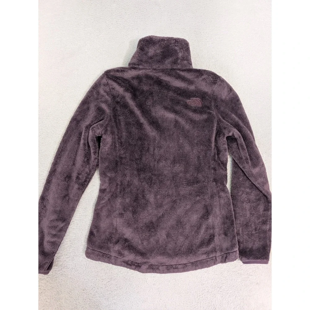 The North Face Osito‎ Jacket Full Zip Pockets Purple Women's Sm/P Pile Fleece
